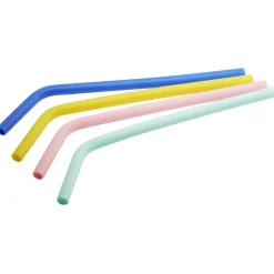 Paille en silicone réutilisable x4-Gifi Best