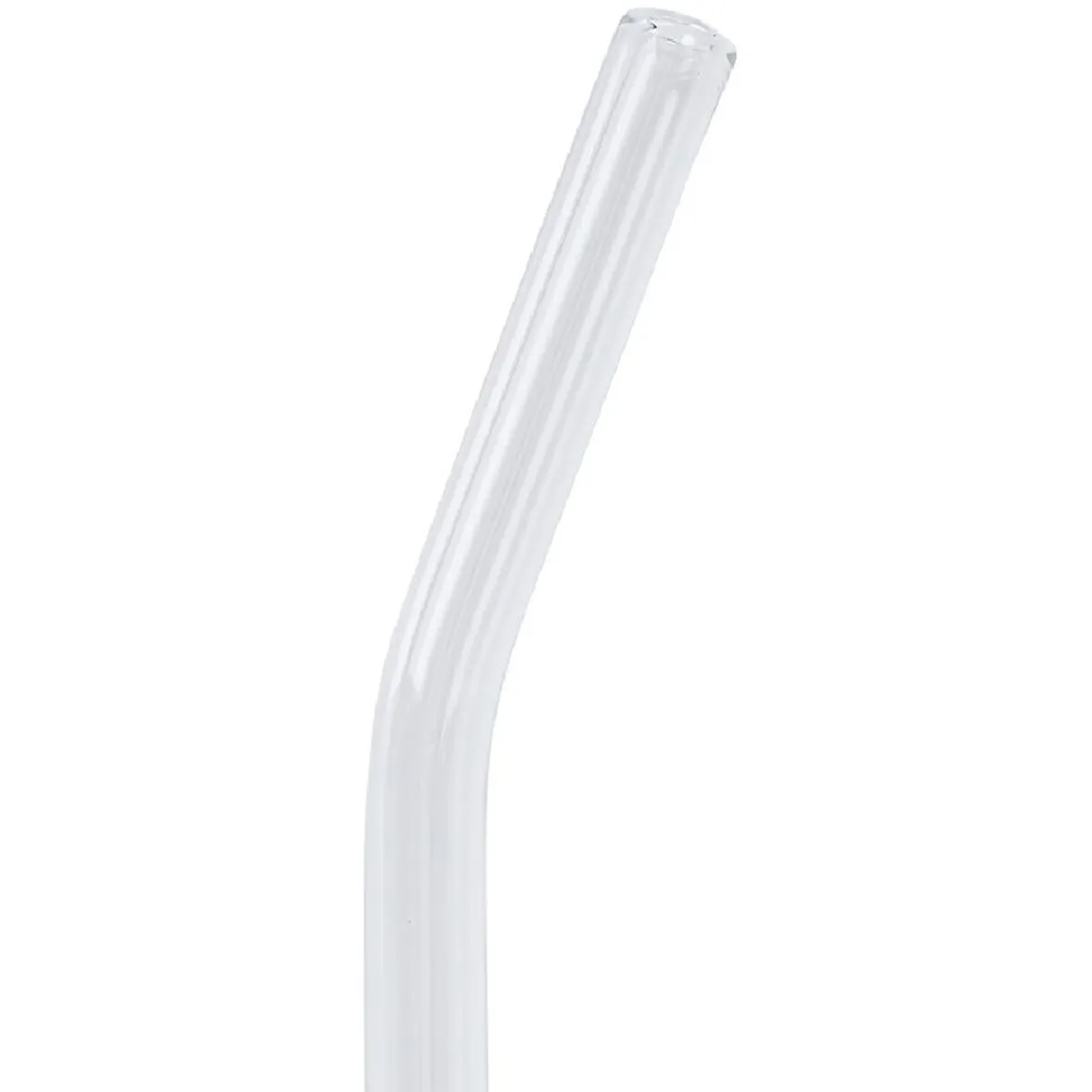 Paille en verre x4 et goupillon-Gifi