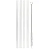 Paille en verre x4 et goupillon inox-Gifi Best