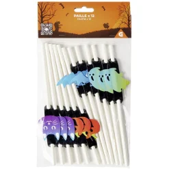 Paille Halloween x12-Gifi