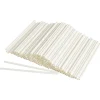 Paille papier blanc x200 - Ø0,6 x H19,7cm-Gifi Sale
