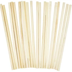 Paille réutilisable en bambou x20-Gifi Online