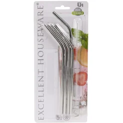 Paille x4 goupillon inox-Gifi Outlet