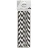 Pailles en papier x20 motif chevron-Gifi New