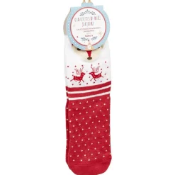 Paire de chaussettes de Noël jacquard Taille S-Gifi Online