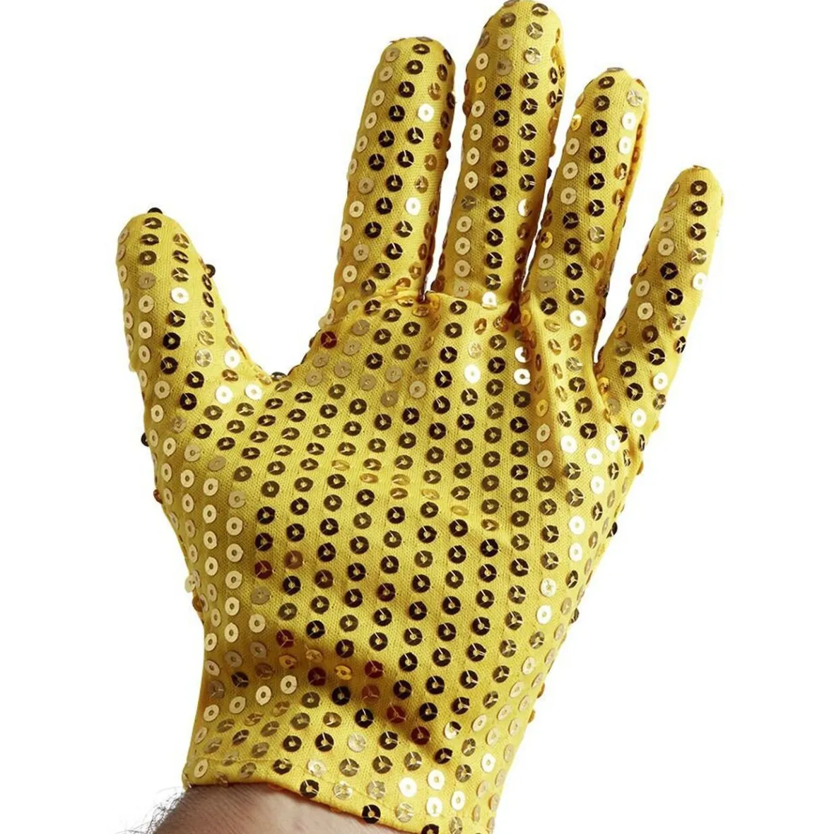 Paire de gants taille unique doré-Gifi