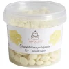 Palets de chocolat blanc en pot 200gr-Gifi Clearance