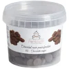 Palets de chocolat noir en pot 200gr-Gifi Discount