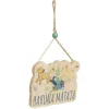 Pancarte à suspendre Disney Le Roi Lion bois 28xH16cm-Gifi Outlet