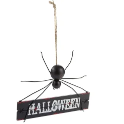 Pancarte araignée suspendue Halloween-Gifi Best
