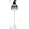 Pancarte décoration extérieure Halloween métal gris H91cm-Gifi Outlet