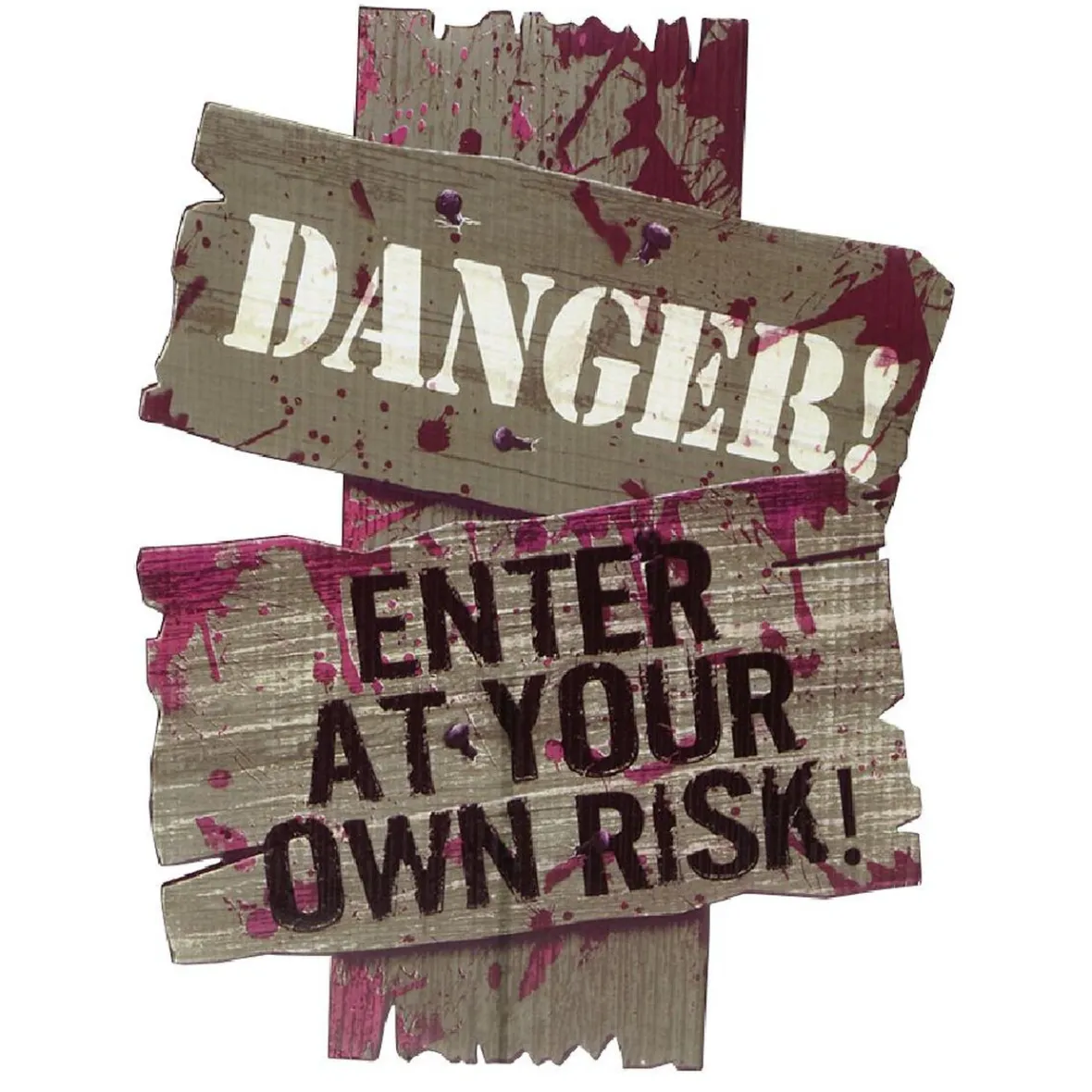 Pancarte Halloween à piquer x3-Gifi New