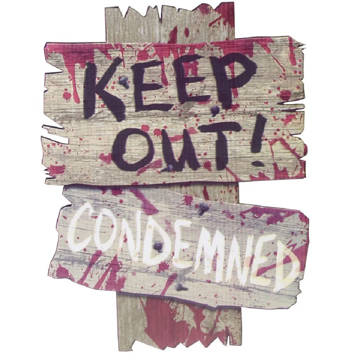 Pancarte Halloween à piquer x3-Gifi New