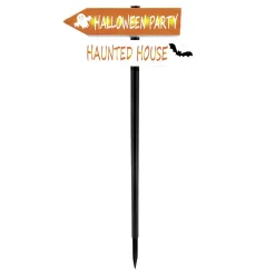 Pancarte solaire 16 LED Halloween-Gifi Discount