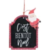 Panneau de Noël à suspendre-Gifi Hot