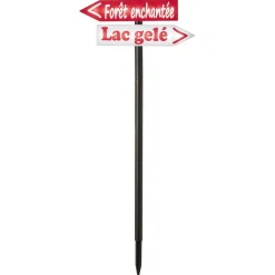 Panneau de Noël lumineux solaire à planter H100 cm-Gifi Discount