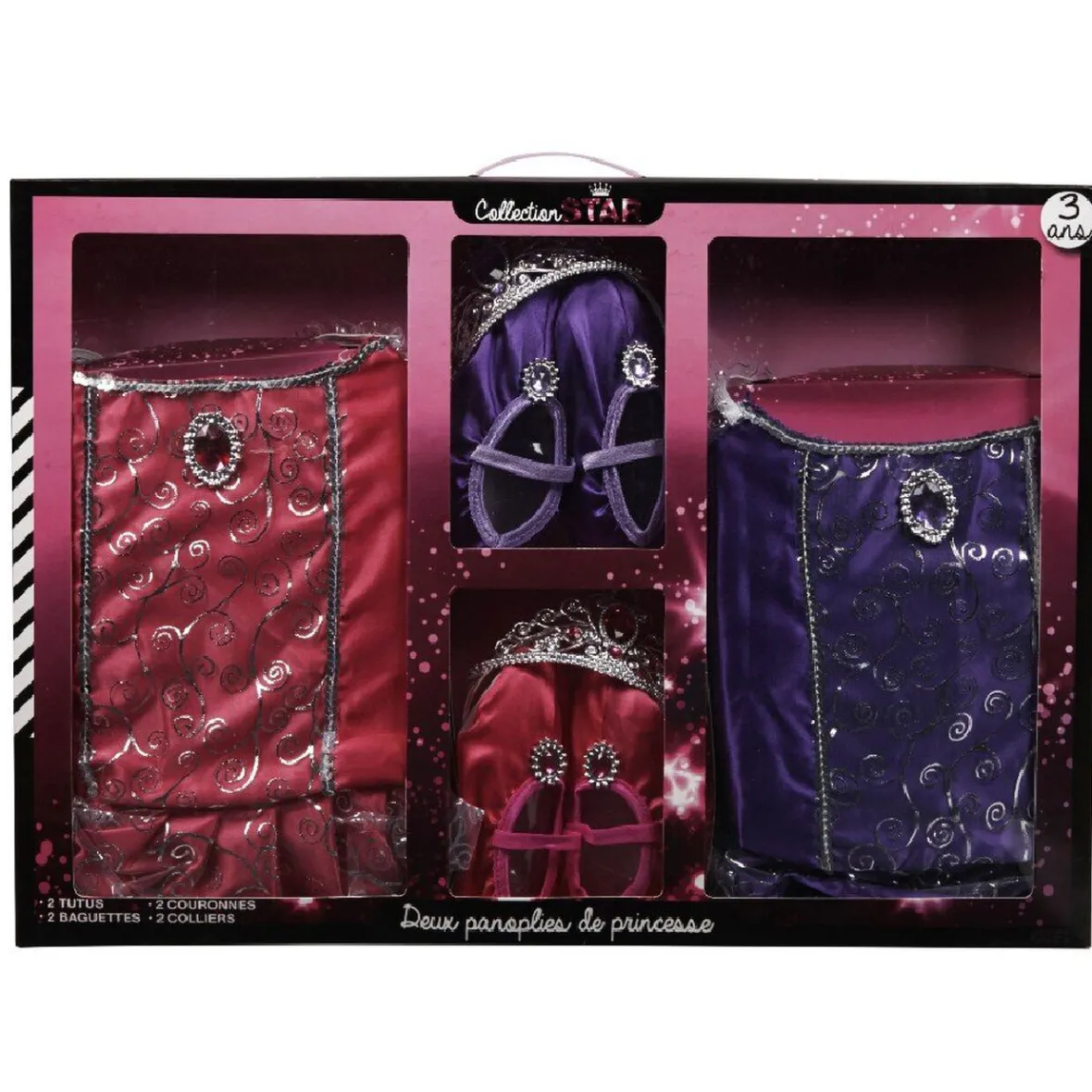 Panoplie de princesse x2-Gifi Outlet