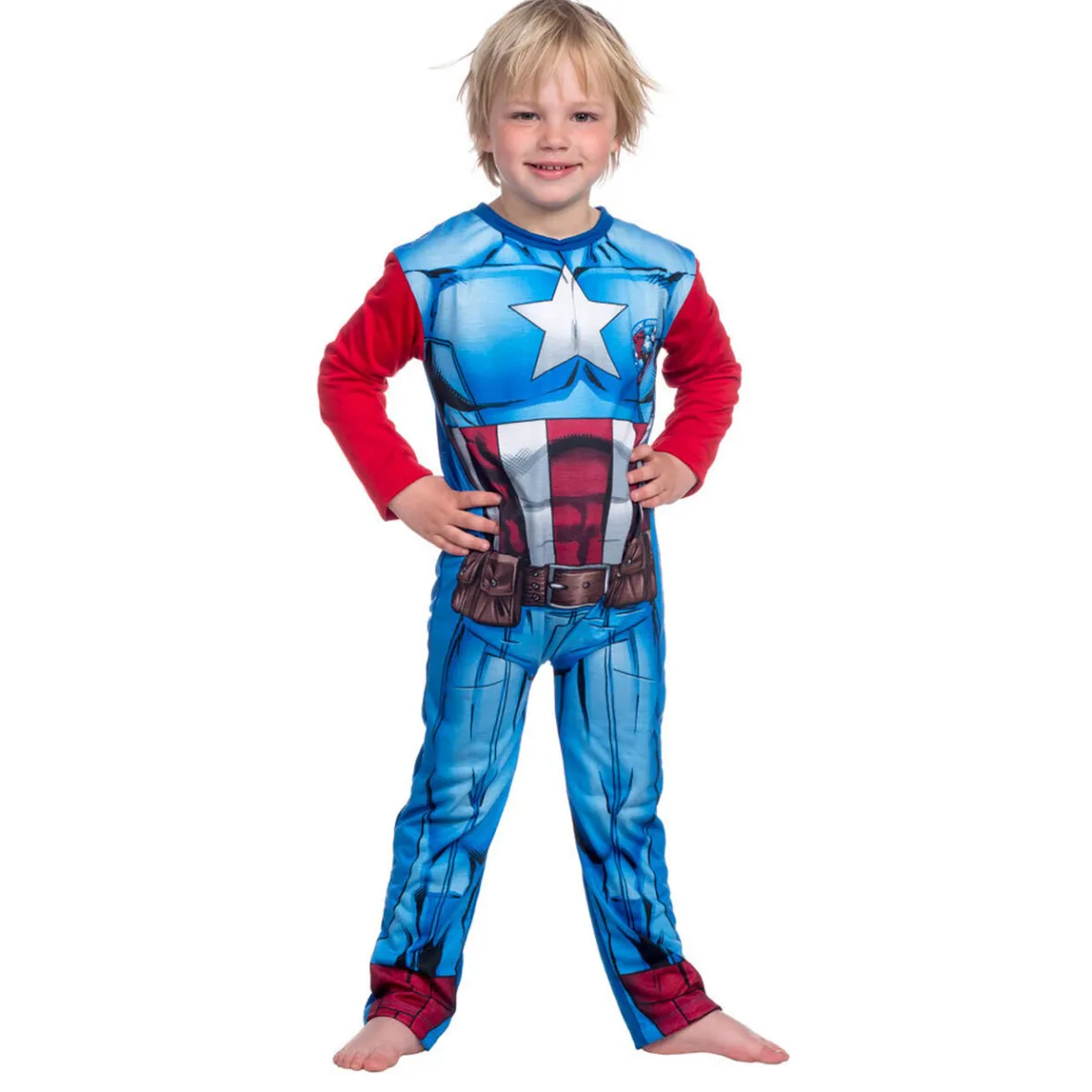 Panoplie déguisement Captain America Avengers-Gifi Outlet