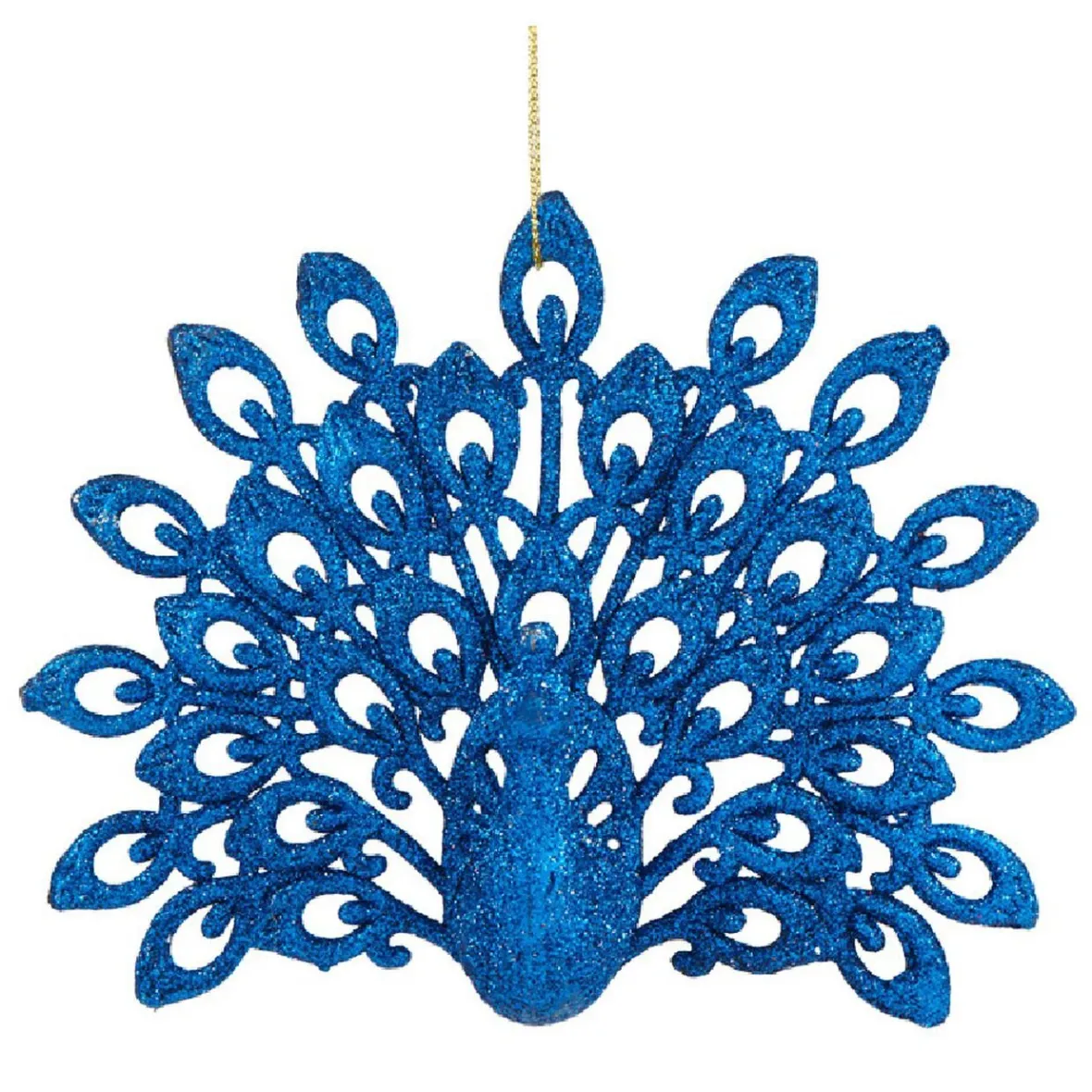 Paon de Noël pailleté à suspendre-Gifi Hot