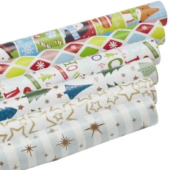 Papier cadeau de Noël L200x70 cm-Gifi New