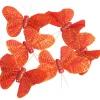 Papillon rouge x6-Gifi Hot
