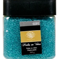 Perles déco bleu turquoise-Gifi New