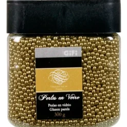 Perles déco doré-Gifi