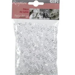 Perles déco transparent-Gifi Outlet