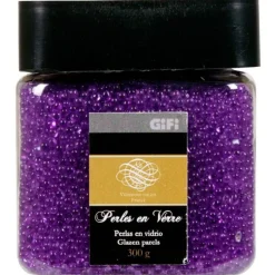 Perles déco violet-Gifi