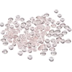 Perles plates décoratives roses clair-Gifi Discount