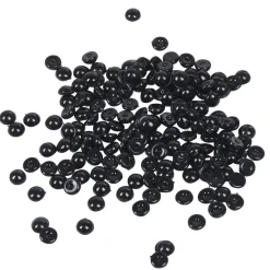 Perles plates décoratives noires-Gifi Outlet