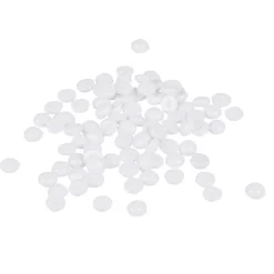 Perles plates décoratives blanches-Gifi Hot