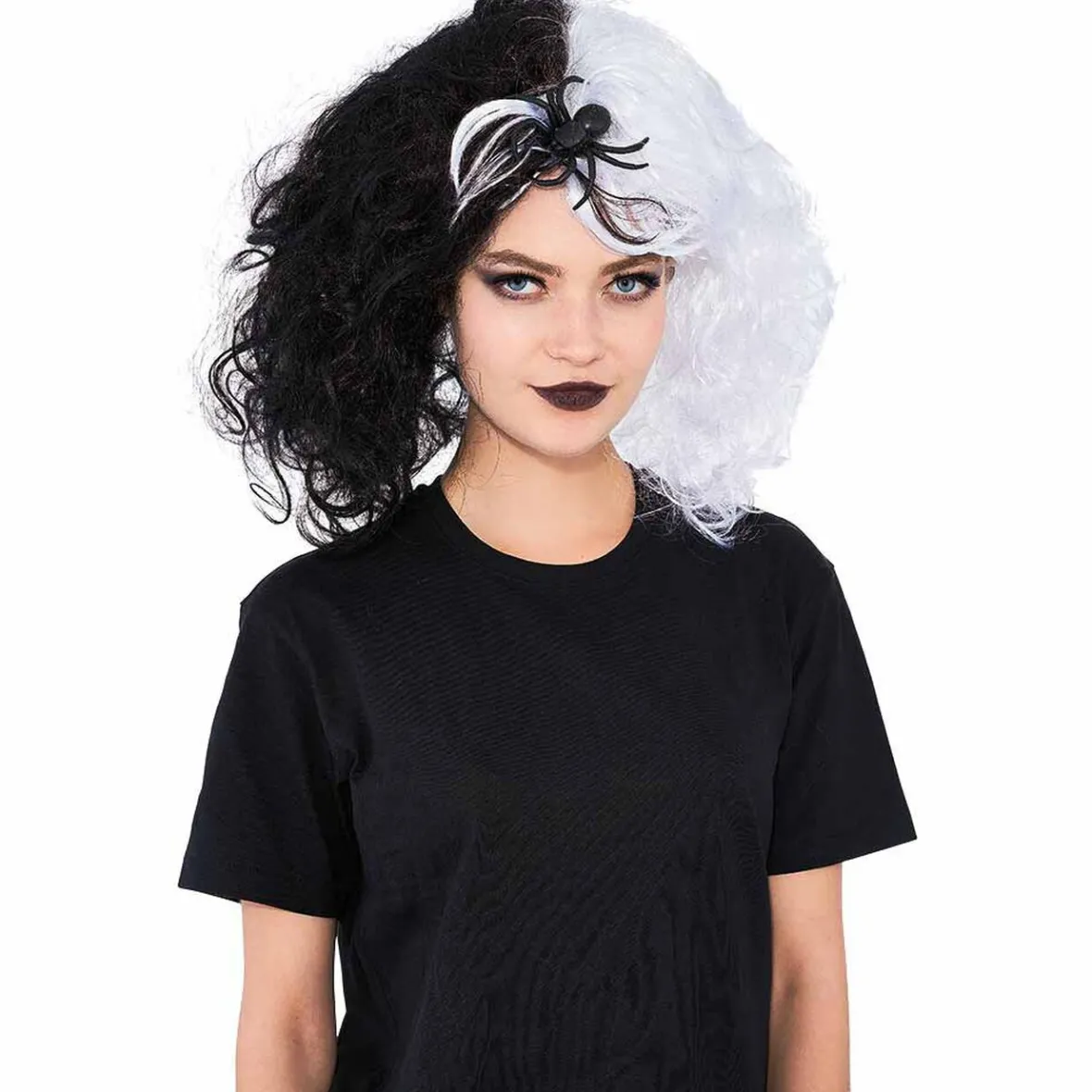 Perruque femme comtesse gothique pour déguisement Halloween-Gifi Sale