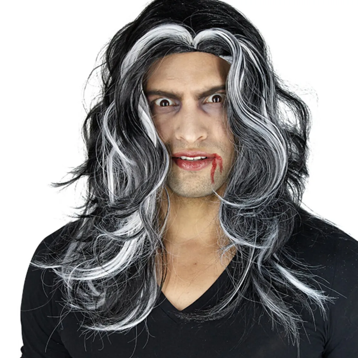 Perruque homme vampire-Gifi New