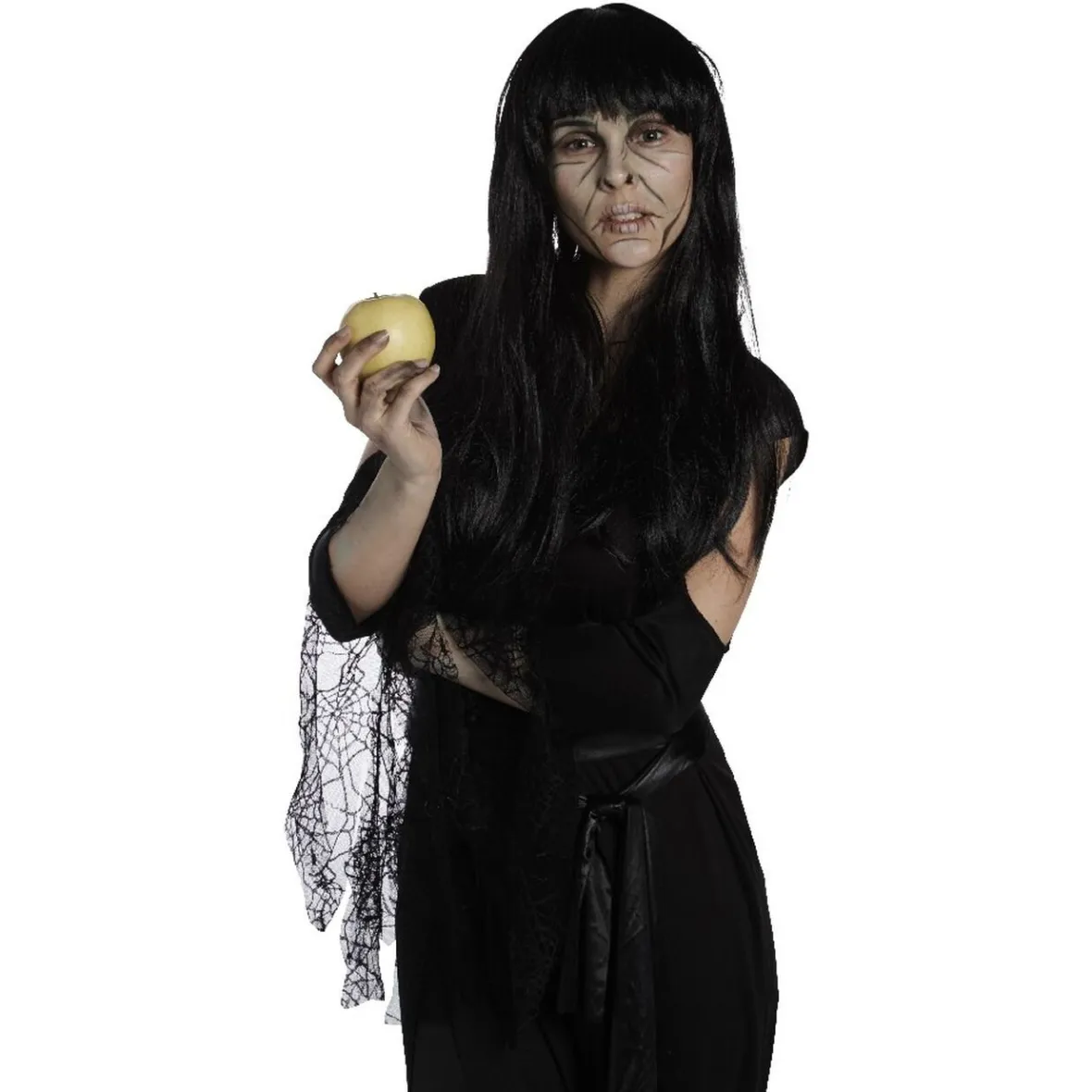 Perruque longue noire femme-Gifi Hot