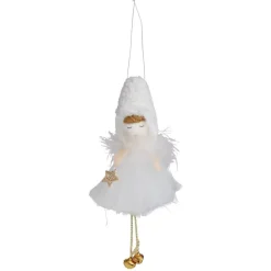 Personnage à suspendre blanc et doré - 4 modèles-Gifi Hot