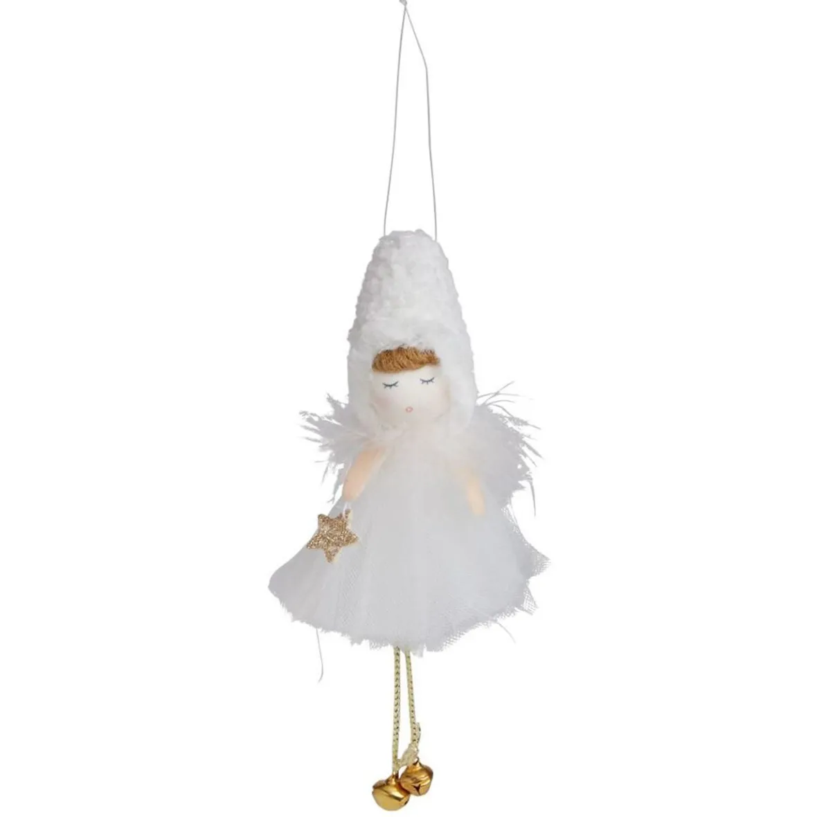 Personnage à suspendre blanc et doré - 4 modèles-Gifi Hot