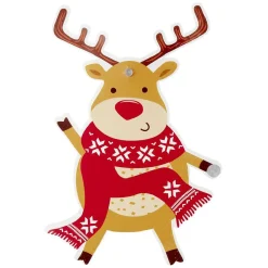 Personnage de Noël à ventouse déco fenêtre-Gifi New