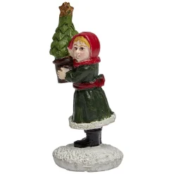 Personnage fillette décoratif résine-Gifi Outlet