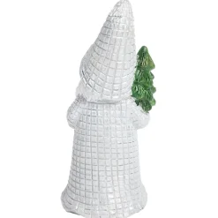 Personnage Noël pailleté à poser - 3 modèles-Gifi