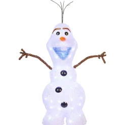 Personnage Olaf lumineux Disney La Reine des neiges 60 LED-Gifi Sale