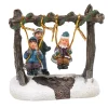 Personnage village de Noël enfants sur balancelle-Gifi Hot