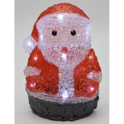 Petit Père Noël debout lumineux-Gifi Online