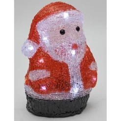 Petit Père Noël debout lumineux-Gifi Online