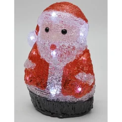 Petit Père Noël debout lumineux-Gifi Online