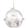 Petite boule de Noël polystyrène blanc Ø3cm x12-Gifi Outlet
