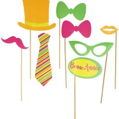 Photobooth Fluo 12 pcs-Gifi Discount