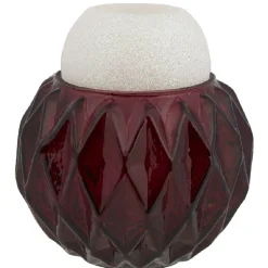 Photophore boule relief violet-Gifi Sale