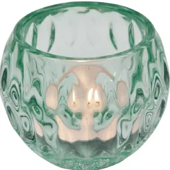 Photophore rond vert-Gifi Outlet