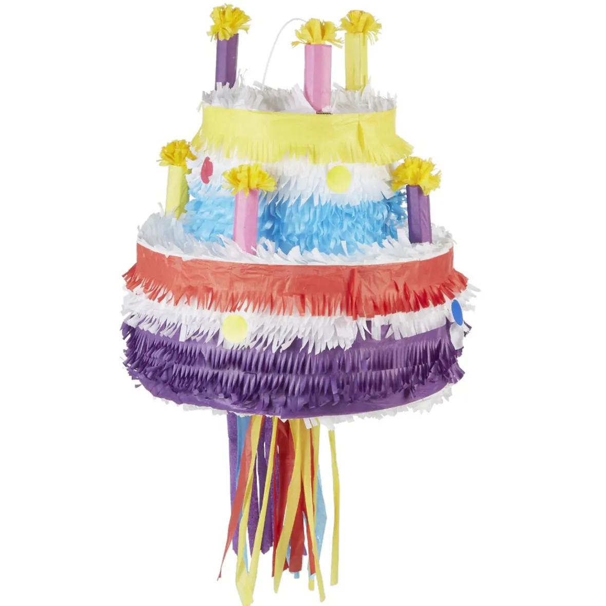 Piñata gâteau d'anniversaire en carton-Gifi Online